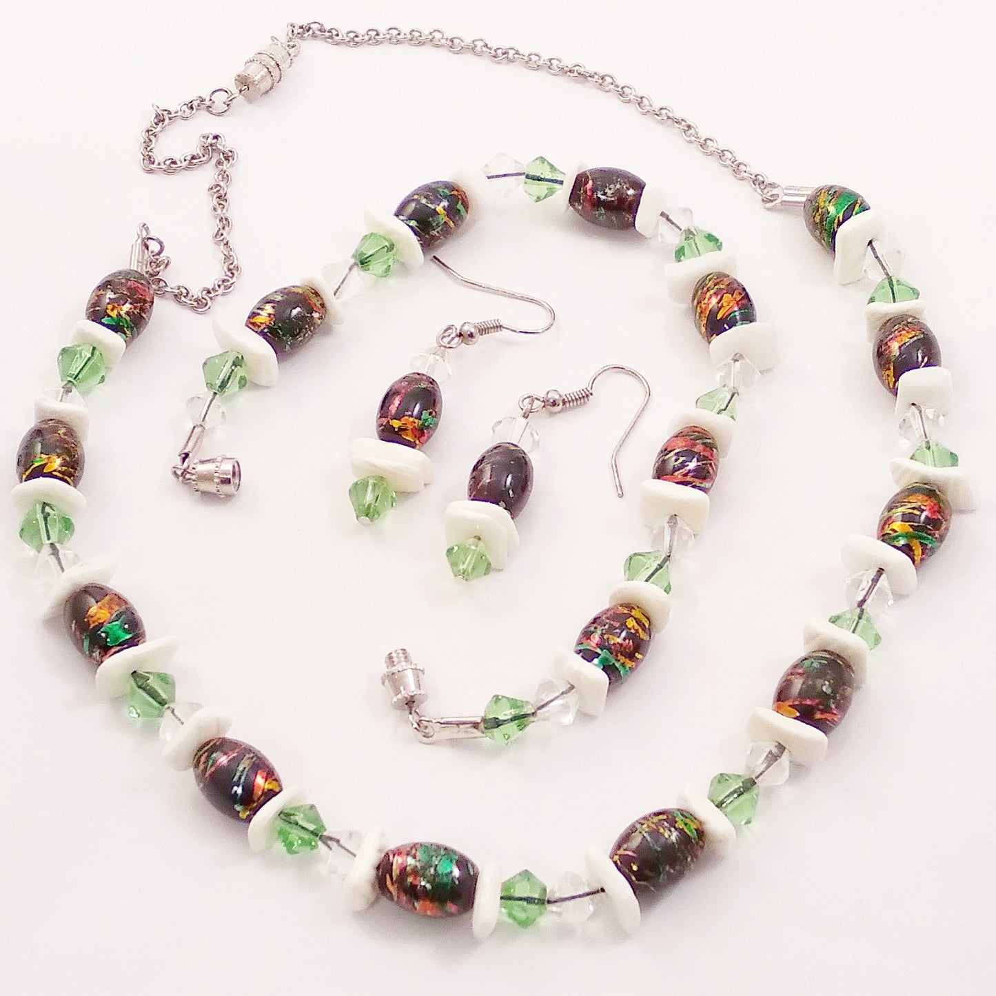 Emerald Noir Jewelry Ensemble