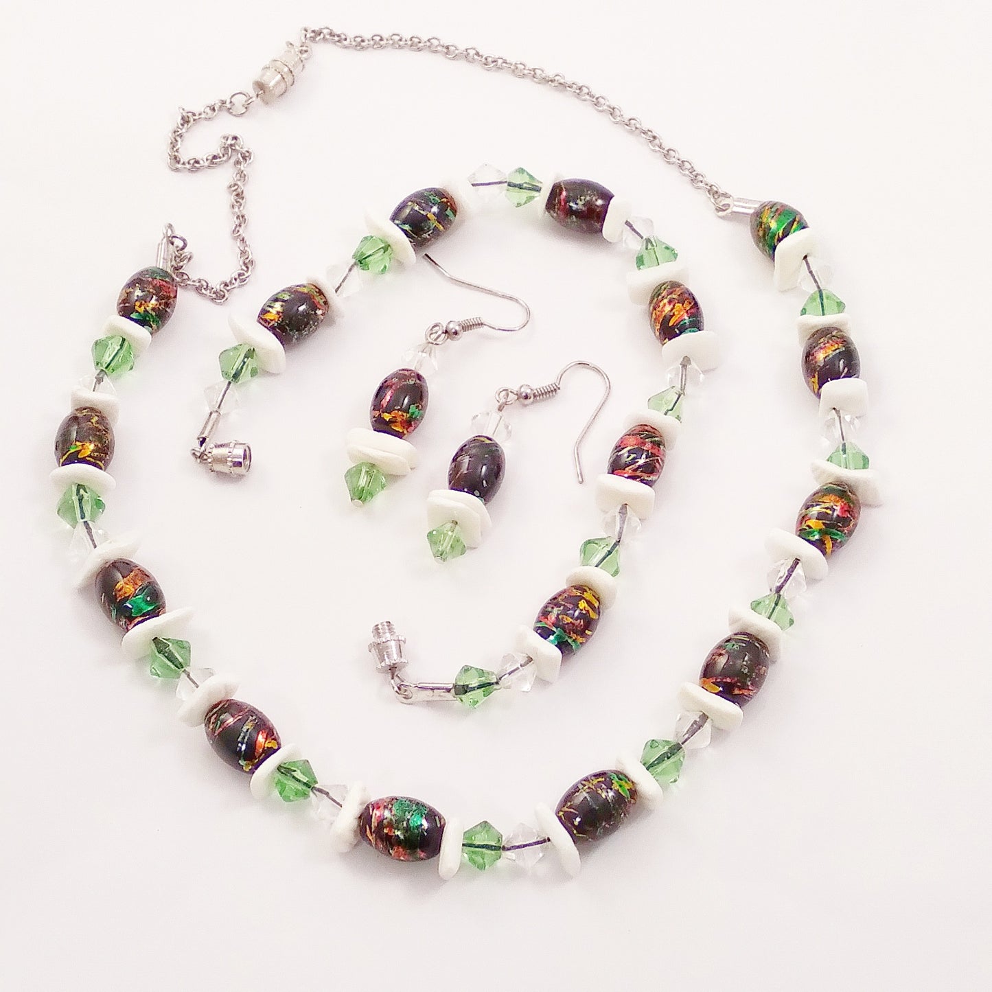 Emerald Noir Jewelry Ensemble
