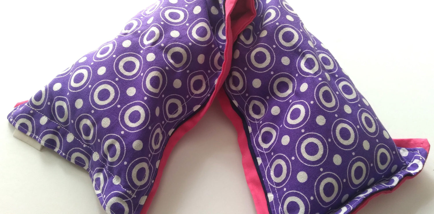 Lavender Scented Rice Therapy Bags