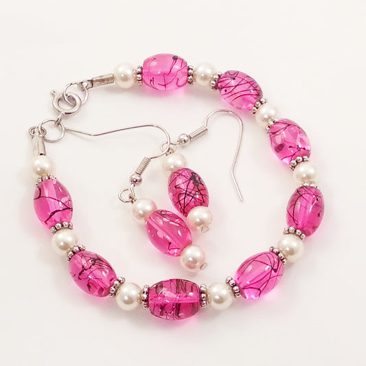Pearl Blush Jewelry Set