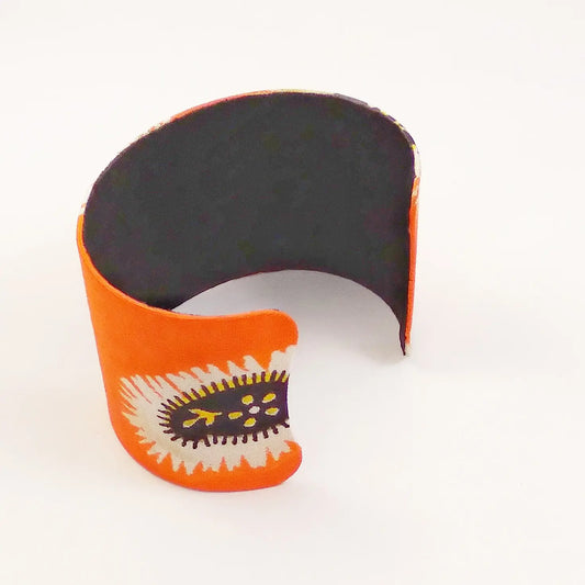 Sunrise Kente Cuff Bracelet