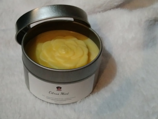 Citrus Mint Wickless Candle