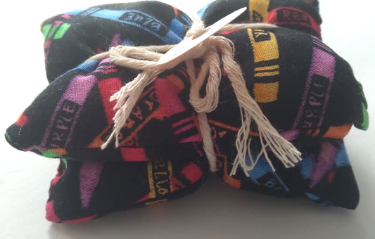crayon print lavender scented rice hand warmers