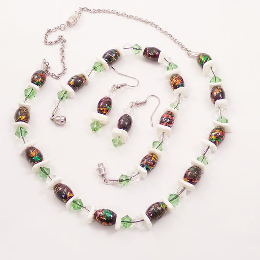 Emerald Noir Jewelry Ensemble