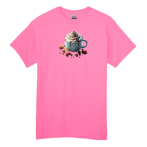 Hot cocoa and cinnamon t-shirt