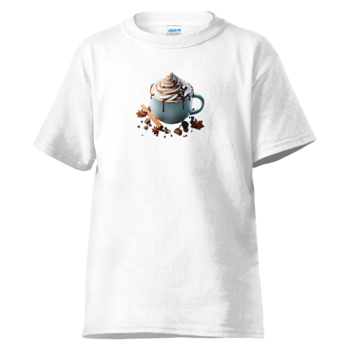 Hot cocoa and cinnamon t-shirt
