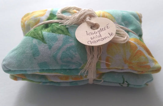 lemony print lavender scented rice hand warmers