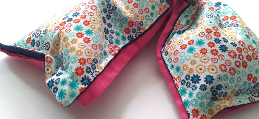 Multi Colored Unscented Rice Therapy Bag