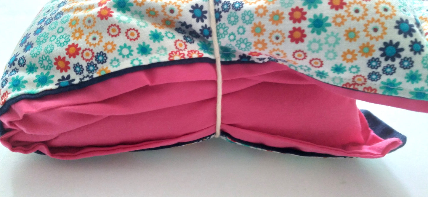 Multi Colored Unscented Rice Therapy Bag