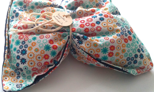 multi colored lavender scented rice therapy bag
