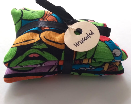 Turtle Print Unscented Rice Hand Warmers
