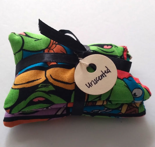 Turtle Print Unscented Rice Hand Warmers